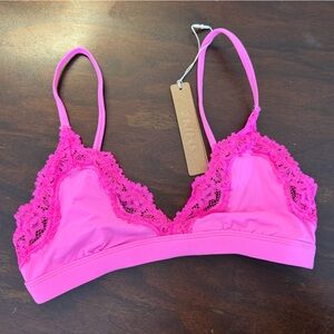 SKIMS Hot Pink Bralette NWT